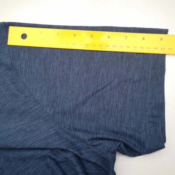 Jermyn & Bond Men's Size Large Navy Short Sleeve Straight Fit Polo - Picture 8 of 9